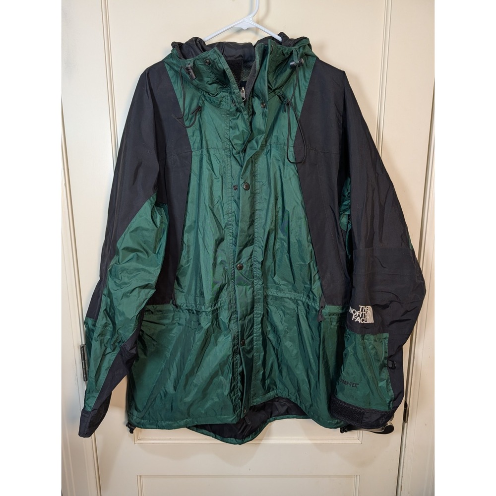Vintage The North Face Gore Tex Mountain Light Zip Rain Snow Jacket Men's XL